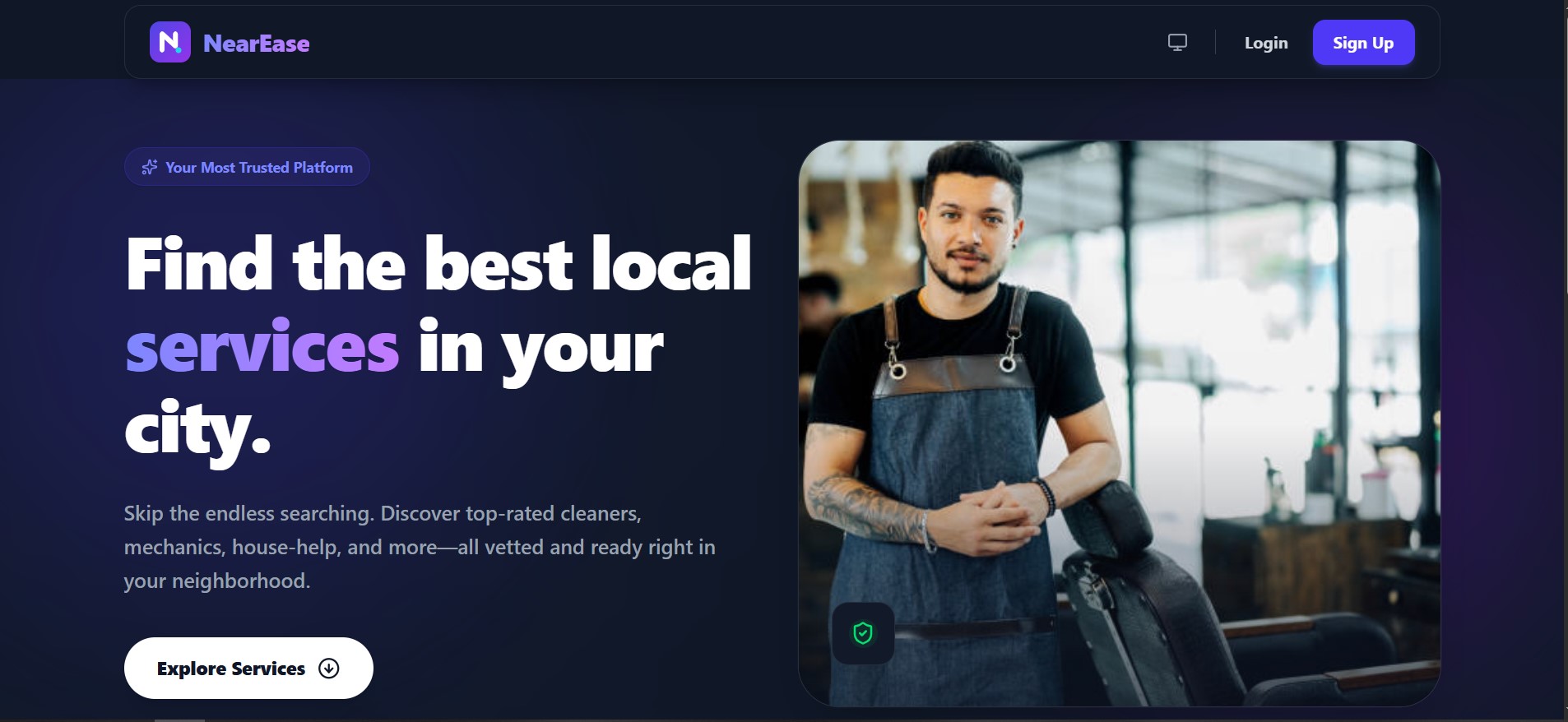 NearEase - Finding Service Near You